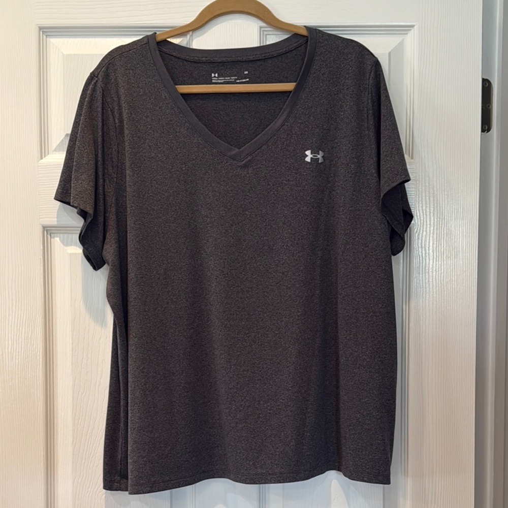 Under Armour Gray Loose Fit Short Sleeve Tee